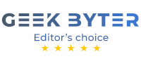 geekbyter badge 5 stars