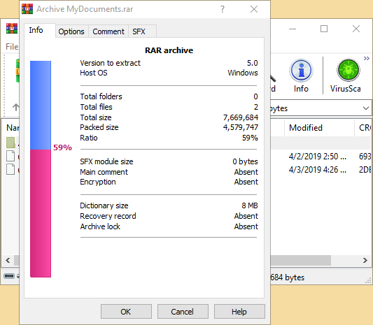 how to change language on winrar