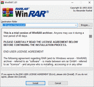 how to not download things via winrar