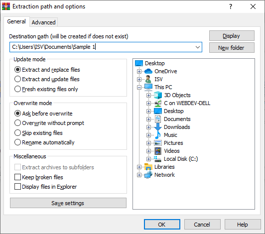 WinRAR peut extraire des fichiers 7Z (7-Zip)