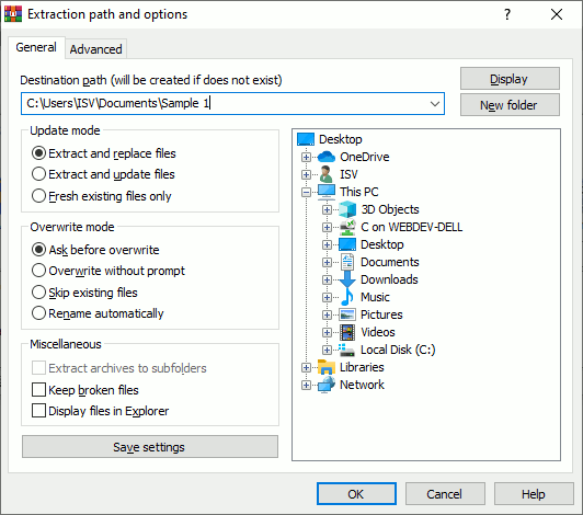 open rar files extract files